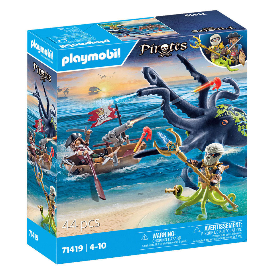 PLAYMOBIL Pirates Gevecht Tegen de Reuzenoctopus 71419