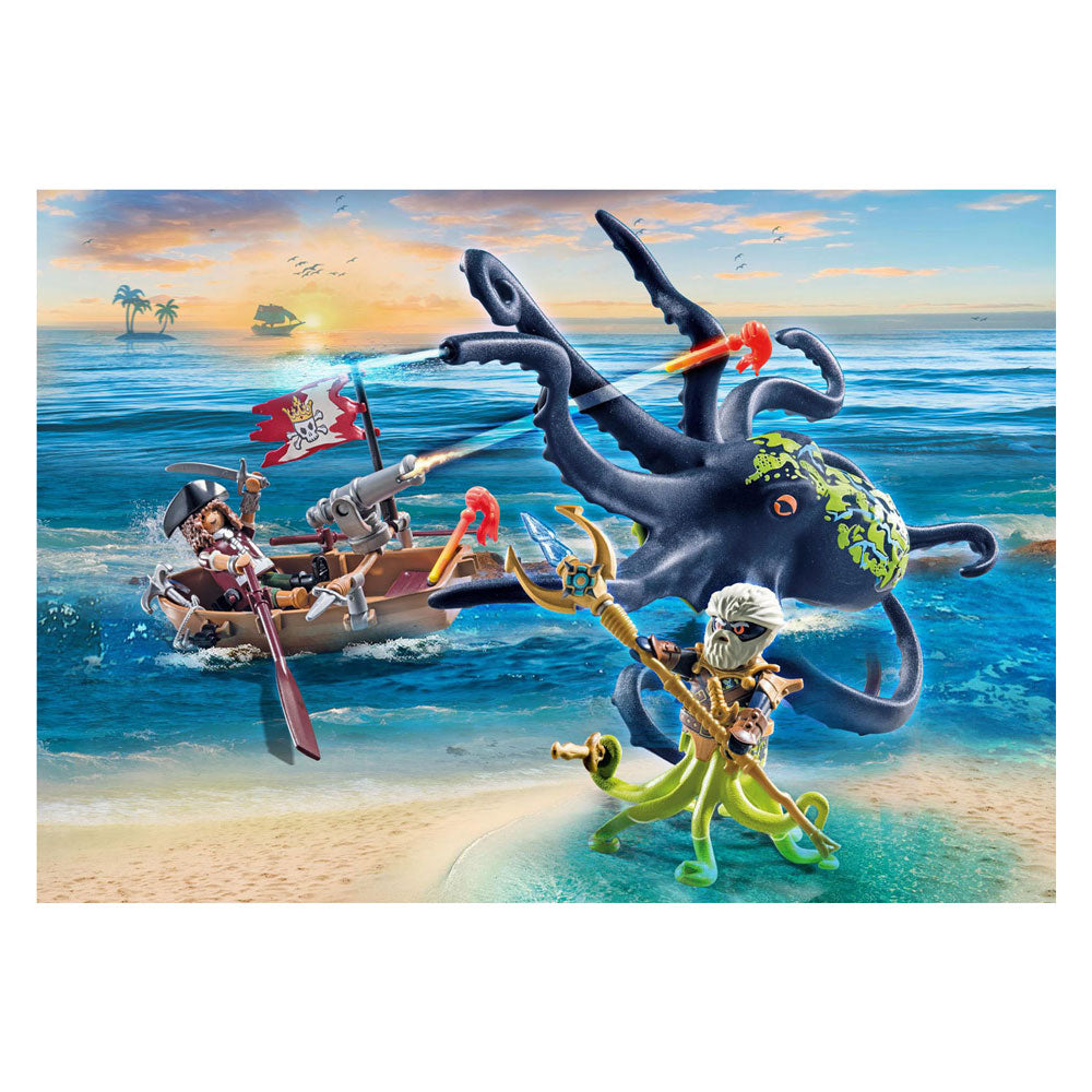 PLAYMOBIL Pirates Gevecht Tegen de Reuzenoctopus 71419