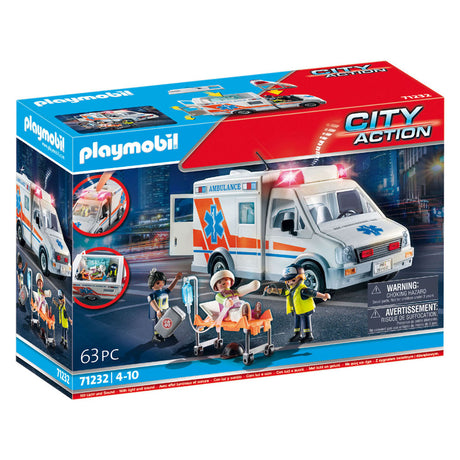 Playmobil city life promo ambulance - 71232