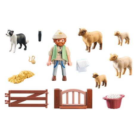 Playmobil PLAYMOBIL Country Jonge Herder met Schapen 71444