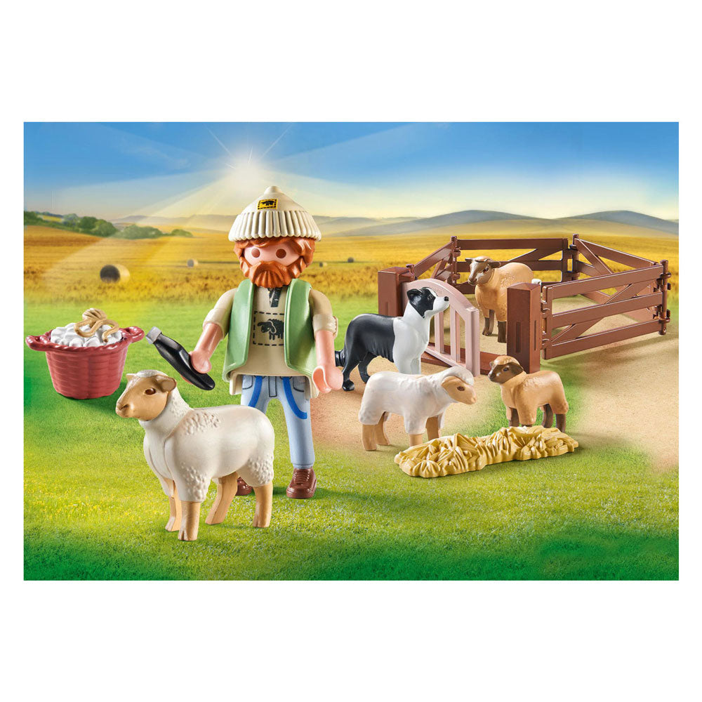 Playmobil PLAYMOBIL Country Jonge Herder met Schapen 71444