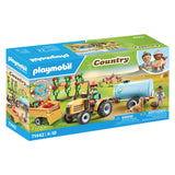 PLAYMOBIL My Life Tractor met Aanhanger en Watertank 71442