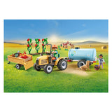 PLAYMOBIL My Life Tractor met Aanhanger en Watertank 71442