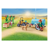 PLAYMOBIL My Life Tractor met Aanhanger en Watertank 71442