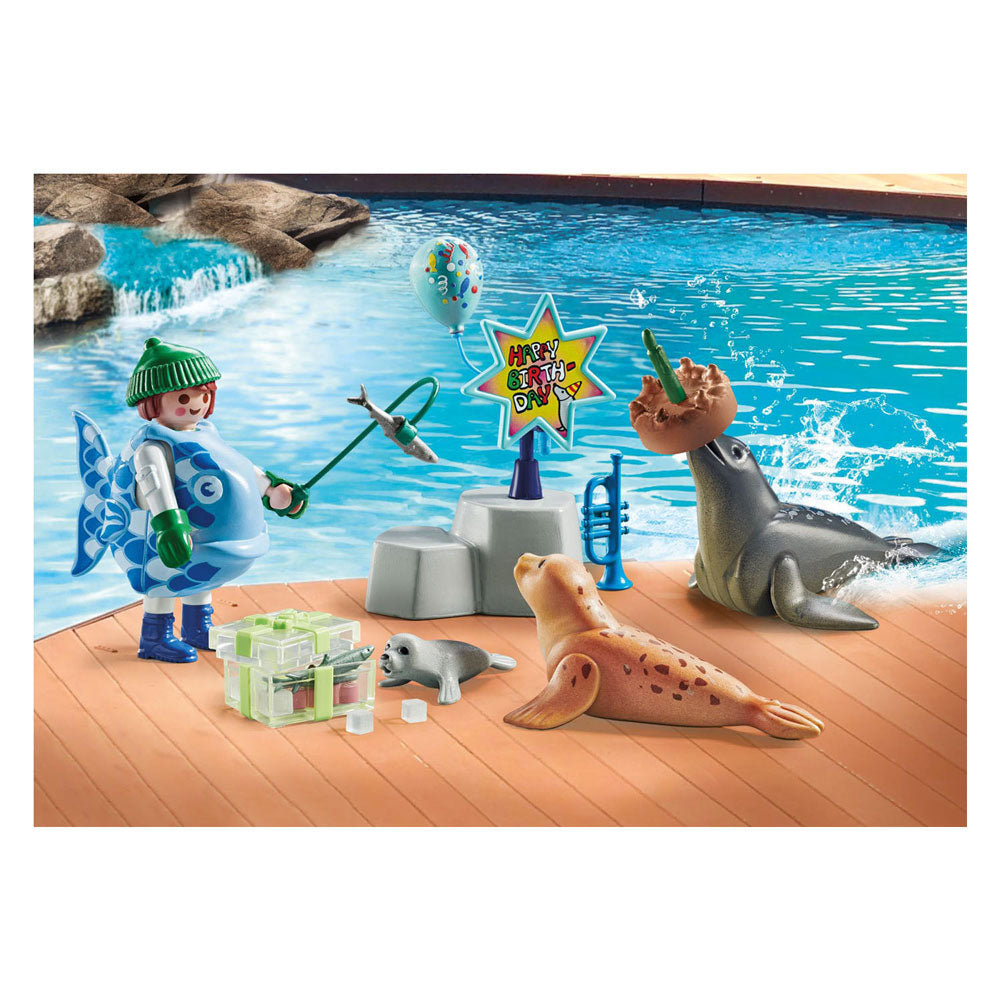 PLAYMOBIL PLAYMOBIL My Life Dieren Voeren 71448