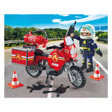 Playmobil action heroes brandweer op de plaats van het ongeval - 71466