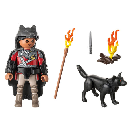 Playmobil Specials Krijger met Wolf 71482