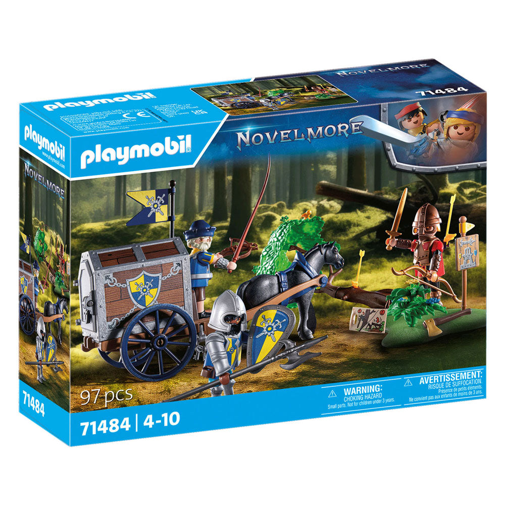 Playmobil Novelmore Overval op Transportwagen 71484