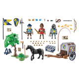 Playmobil novelmore overval op transportwagen - 71484