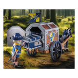 Playmobil novelmore overval op transportwagen - 71484