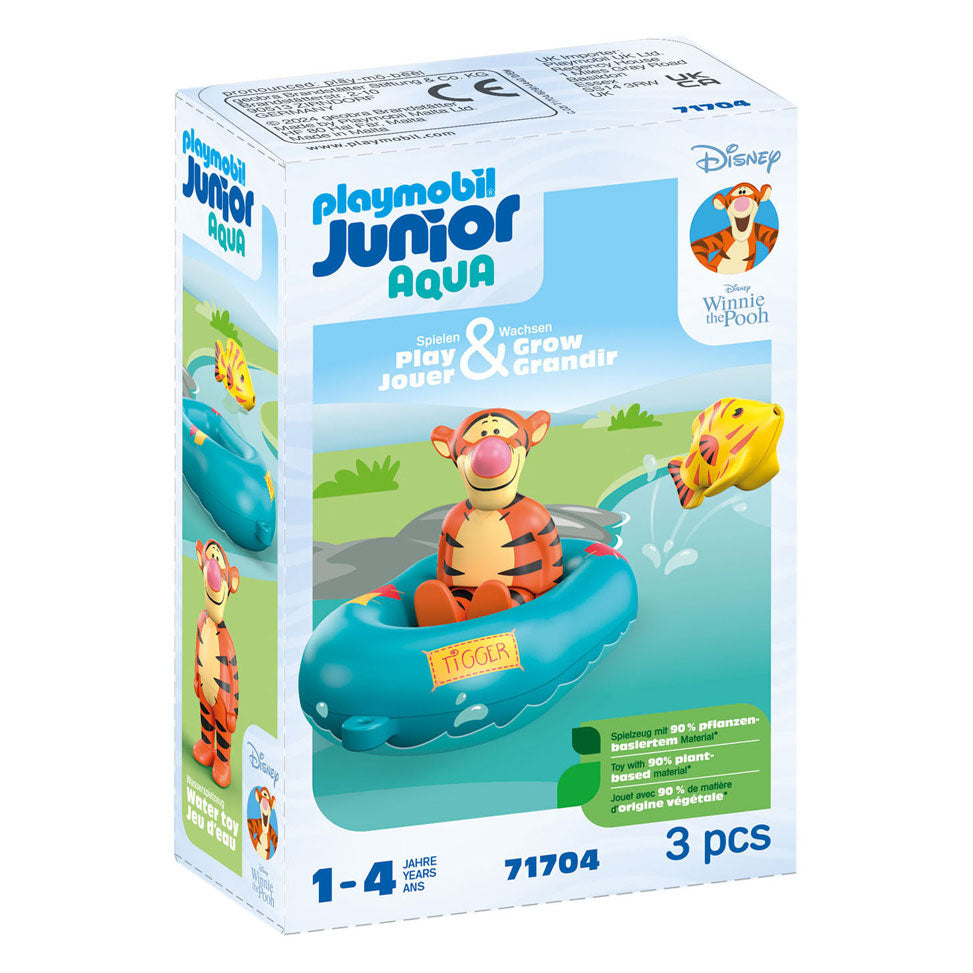 Playmobil junior disney: teigetjes opblaasbare boottocht - 71704