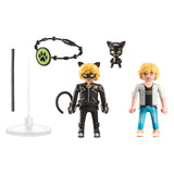 Playmobil miraulous miraculous: adrien cat noir - 71337