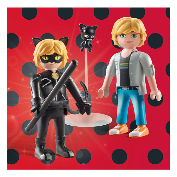 Playmobil miraulous miraculous: adrien cat noir - 71337