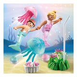 Playmobil princess magic zeemeerminkinderen met kwallen - 71504