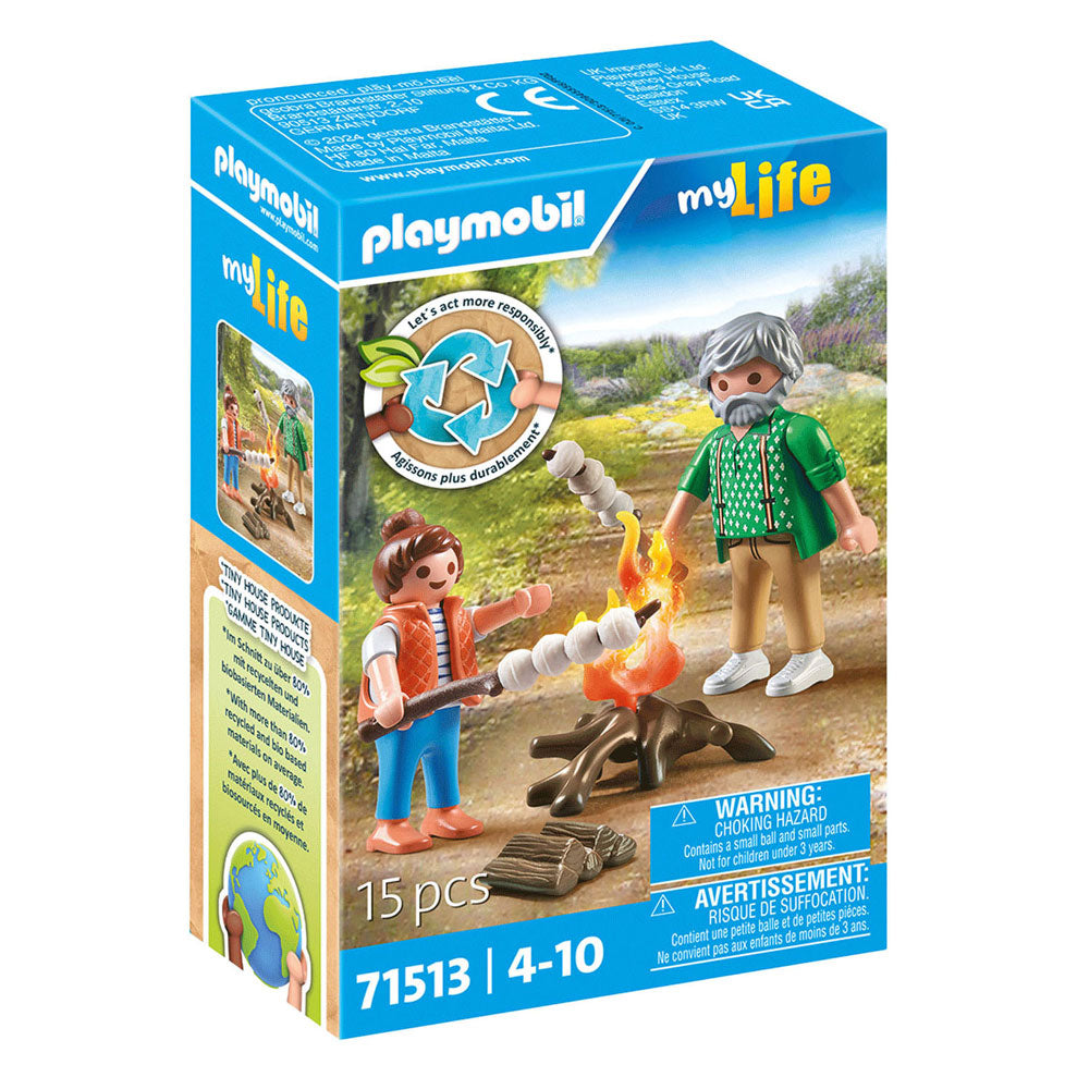 Playmobil My Life Kampvuur met Marshmallows 71513