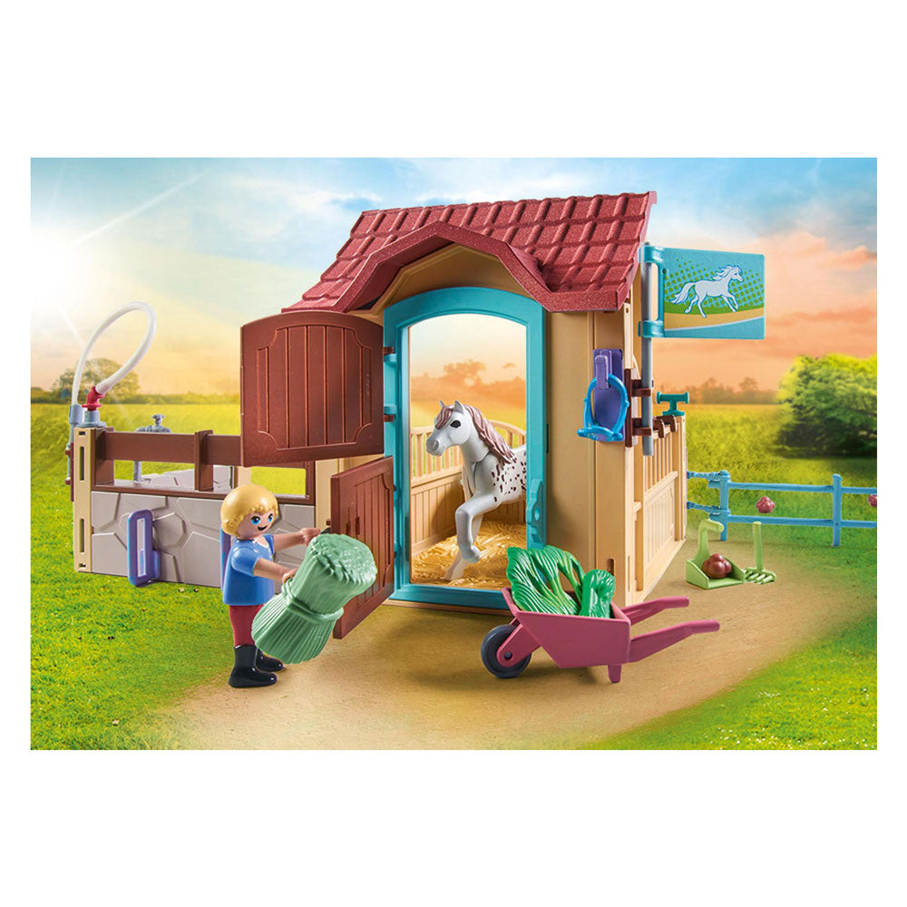 Playmobil horses of waterfall manege - 71494