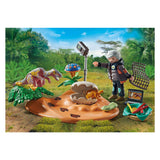 Playmobil dinos stegosaurusnest met eierdief 71526