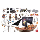 PLAYMOBIL Pirates Groot Piratenschip 71530