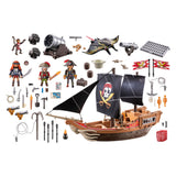 Playmobil pirates groot piratenschip - 71530
