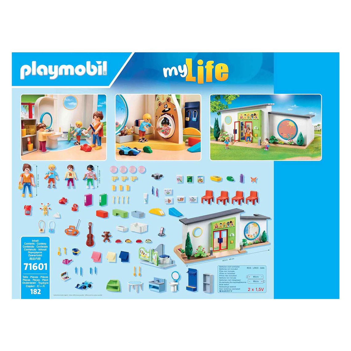 Playmobil My Life Kinderdagverblijf 'de Regenboog' 71601