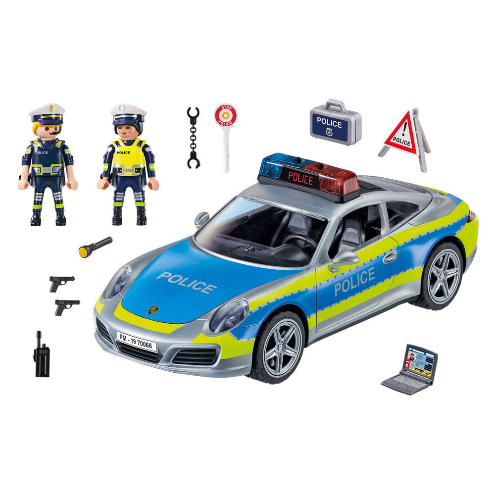 Playmobil PLAYMOBIL Porsche 911 4S Politie Wit 70066