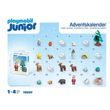 Playmobil Junior Adventskalender Witte Kerst 70297