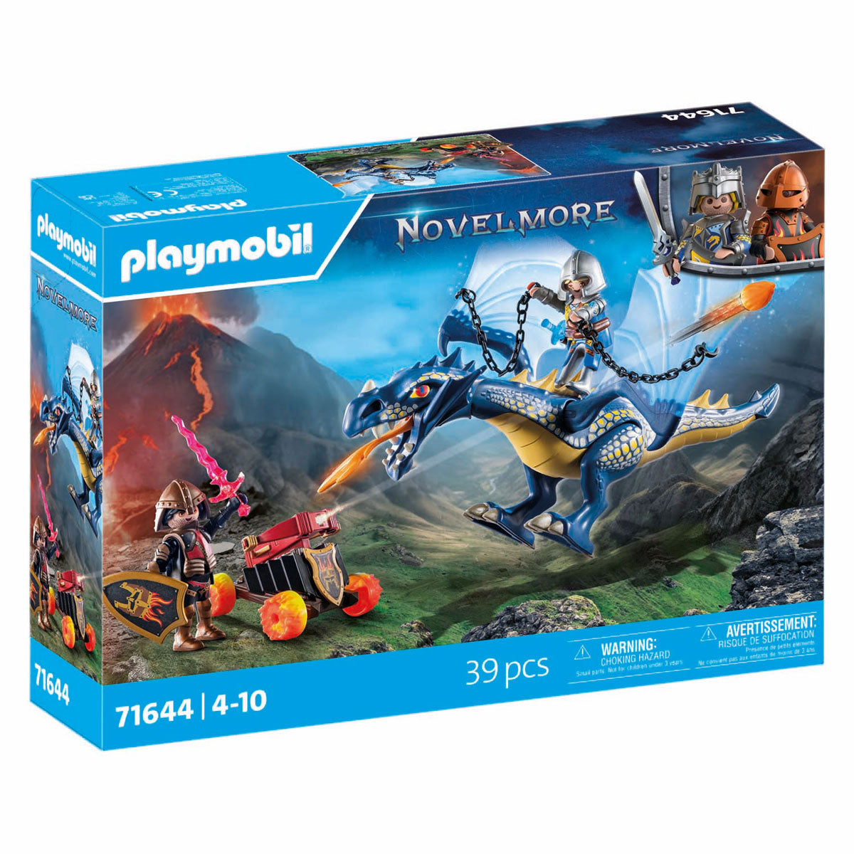 Playmobil Novelmore Het Bewaken van het Drakengoud 71644