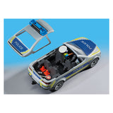 Playmobil action heroes politie patrouille auto 24dlg - 71729