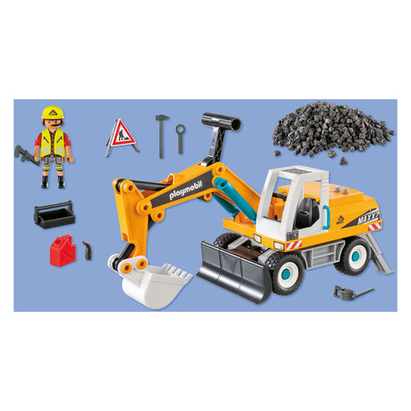 Playmobil action heroes grote graafmachine - 71749