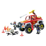 Playmobil action heroes brandweerwagen - 71824