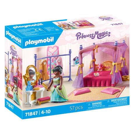 Playmobil princess magic slaapkamer met kleedkamer - 71847