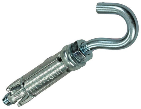 Mack 1019954 - keilbout schroefhaak verzinkt 2 st m6x70 10x40 | 5 stuks