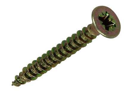 Mack 1017980 - spaanplaatschroef vz kop geelverz. 35st 4,5 x 40 mm | 5 stuks