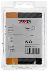 Mack 1018137 - schroefoog staal verzinkt 25st 4,5 x 30 mm | 5 stuks