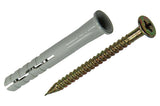 Mack 1018167 - nylon nagelplug polyamide 25 st 8 x 60 mm | 3 stuks