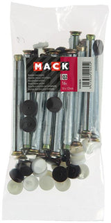 Mack 1018170 - metalen kozijnplug staal verzinkt 16 st 10 x 90 mm | 5 stuks