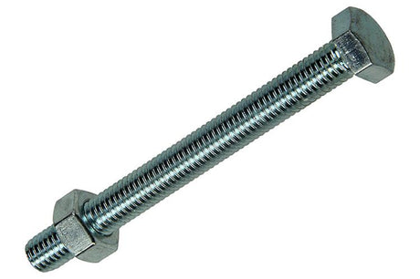 Mack 1020223 - tapbout + moer verzinkt 12 st m8 x 80 mm | 5 stuks