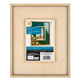Mod podge • frame with opening plywood