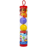 Mattel fisher-price dough 4 ballen in koker met vormen