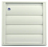 Renson 1006251 - dampkaprooster opbouw 433 alu ral 9010 173x173mm | 2 stuks