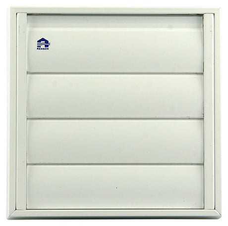 Renson 1006251 - dampkaprooster opbouw 433 alu ral 9010 173x173mm | 2 stuks
