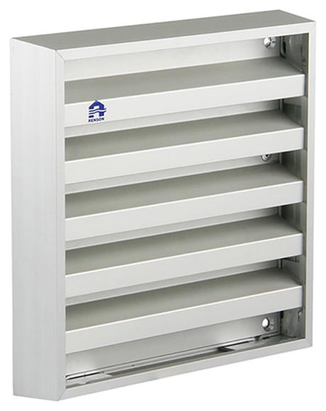 Renson 1006232 - muurrooster opbouw 431 alu f1 165x165mm | 2 stuks