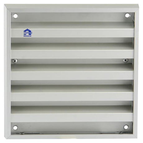 Renson 1006232 - muurrooster opbouw 431 alu f1 165x165mm | 2 stuks