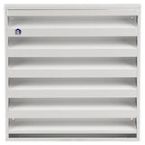 Renson 1006236 - muurrooster opbouw 431 alu ral 9010 225x225mm | 2 stuks