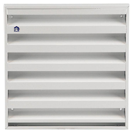 Renson 1006236 - muurrooster opbouw 431 alu ral 9010 225x225mm | 2 stuks