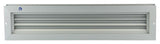 Renson 1006214 - deurrooster 461 alu f1 425x76mm | 2 stuks
