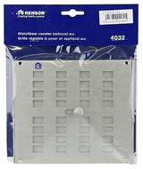 Renson 1006217 - regelbare rooster opb. 4032 alu f1 175x150mm | 2 stuks