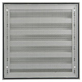 Renson 1006235 - muurrooster opbouw 431 alu f1 225x225mm | 2 stuks
