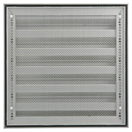 Renson 1006235 - muurrooster opbouw 431 alu f1 225x225mm | 2 stuks