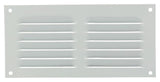Renson 1015066 - schoepenrooster plat alu wit 200x100mm | 10 stuks